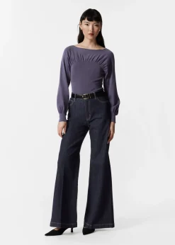 & Other Stories Pullover mit Raffungen