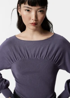 & Other Stories Pullover mit Raffungen