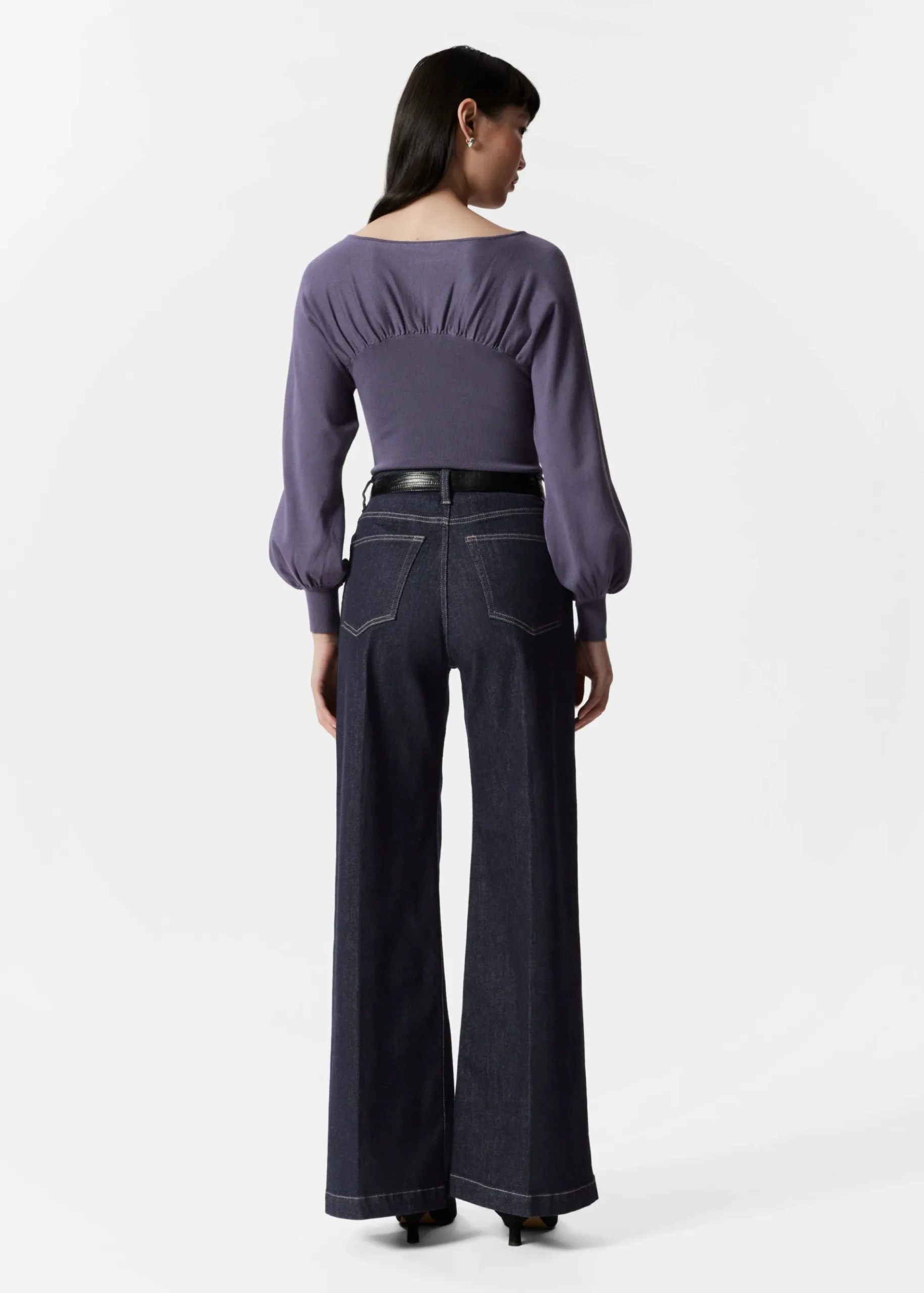 & Other Stories Pullover mit Raffungen