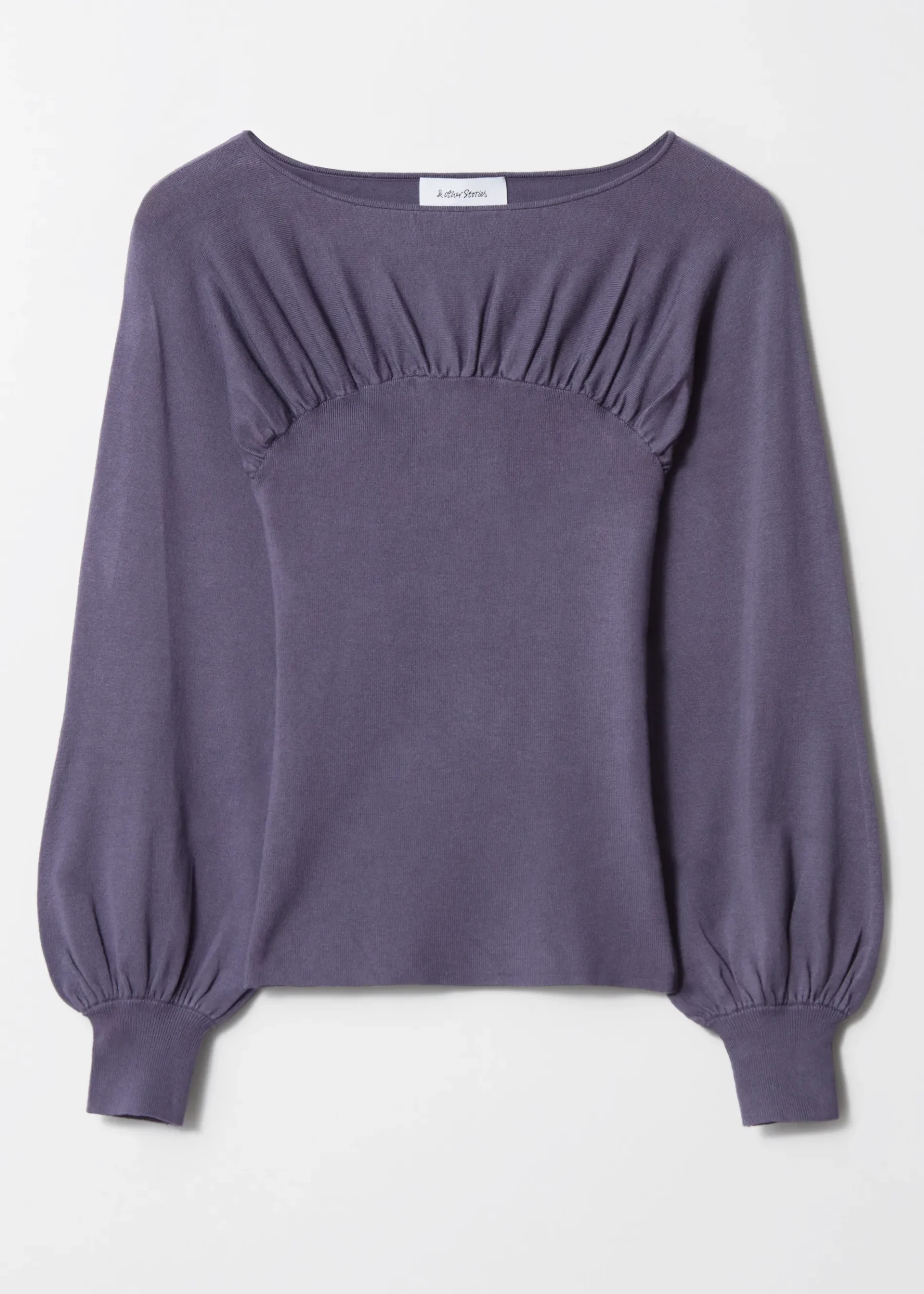 & Other Stories Pullover mit Raffungen