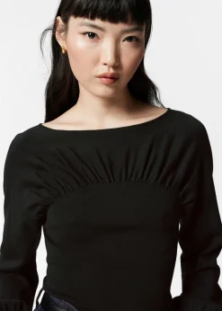 & Other Stories Pullover mit Raffungen