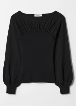 & Other Stories Pullover mit Raffungen