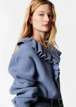 & Other Stories Pullover mit Rüschen