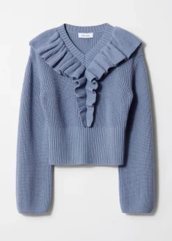 & Other Stories Pullover mit Rüschen