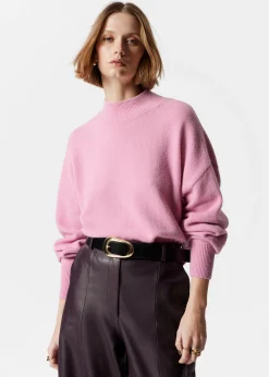 & Other Stories Pullover mit Stehkragen