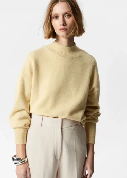 & Other Stories Pullover mit Stehkragen