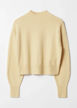 & Other Stories Pullover mit Stehkragen