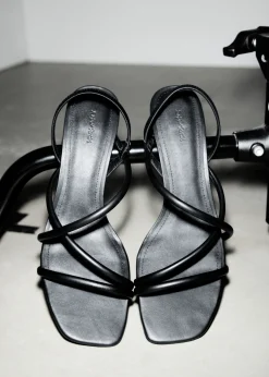 & Other Stories Riemchensandalen mit Blockabsatz