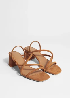 & Other Stories Riemchensandalen mit Blockabsatz