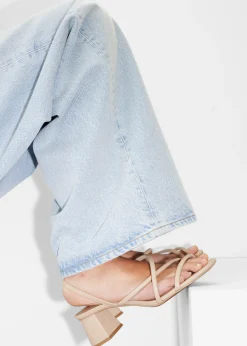 & Other Stories Riemchensandalen mit Blockabsatz