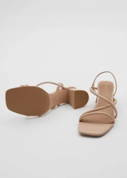& Other Stories Riemchensandalen mit Blockabsatz