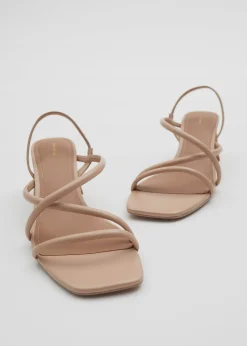 & Other Stories Riemchensandalen mit Blockabsatz