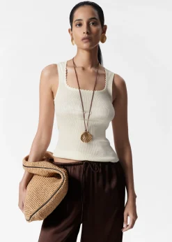 & Other Stories Rippstrick-Tanktop