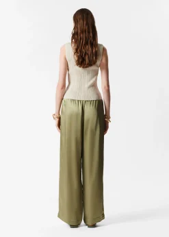 & Other Stories Rippstrick-Tanktop mit Kragen