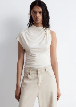 & Other Stories Ruche GoldBuckle Top