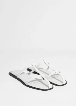 & Other Stories Sandalen mit Lederriemen