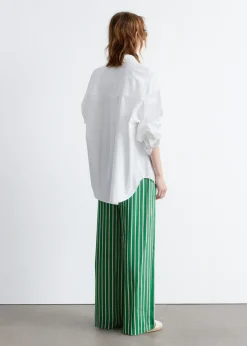 & Other Stories Satinhose mit Kordelzugbund