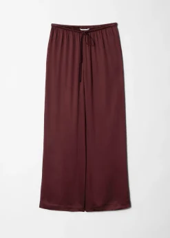 & Other Stories Satinhose mit Kordelzugbund