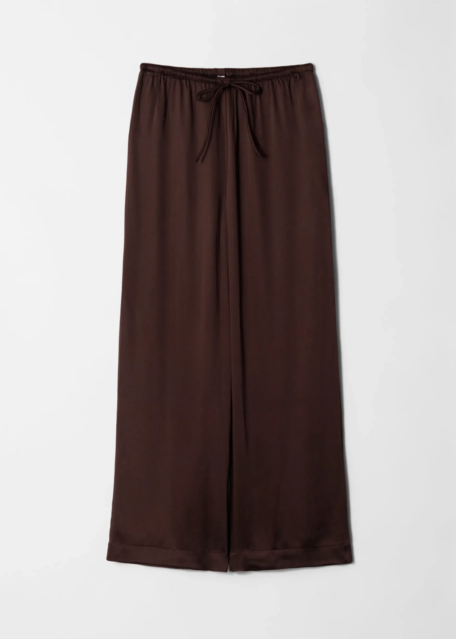 & Other Stories Satinhose mit Kordelzugbund