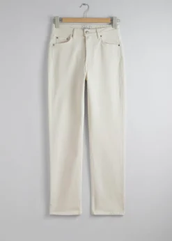 & Other Stories Schmal geschnittene Jeans
