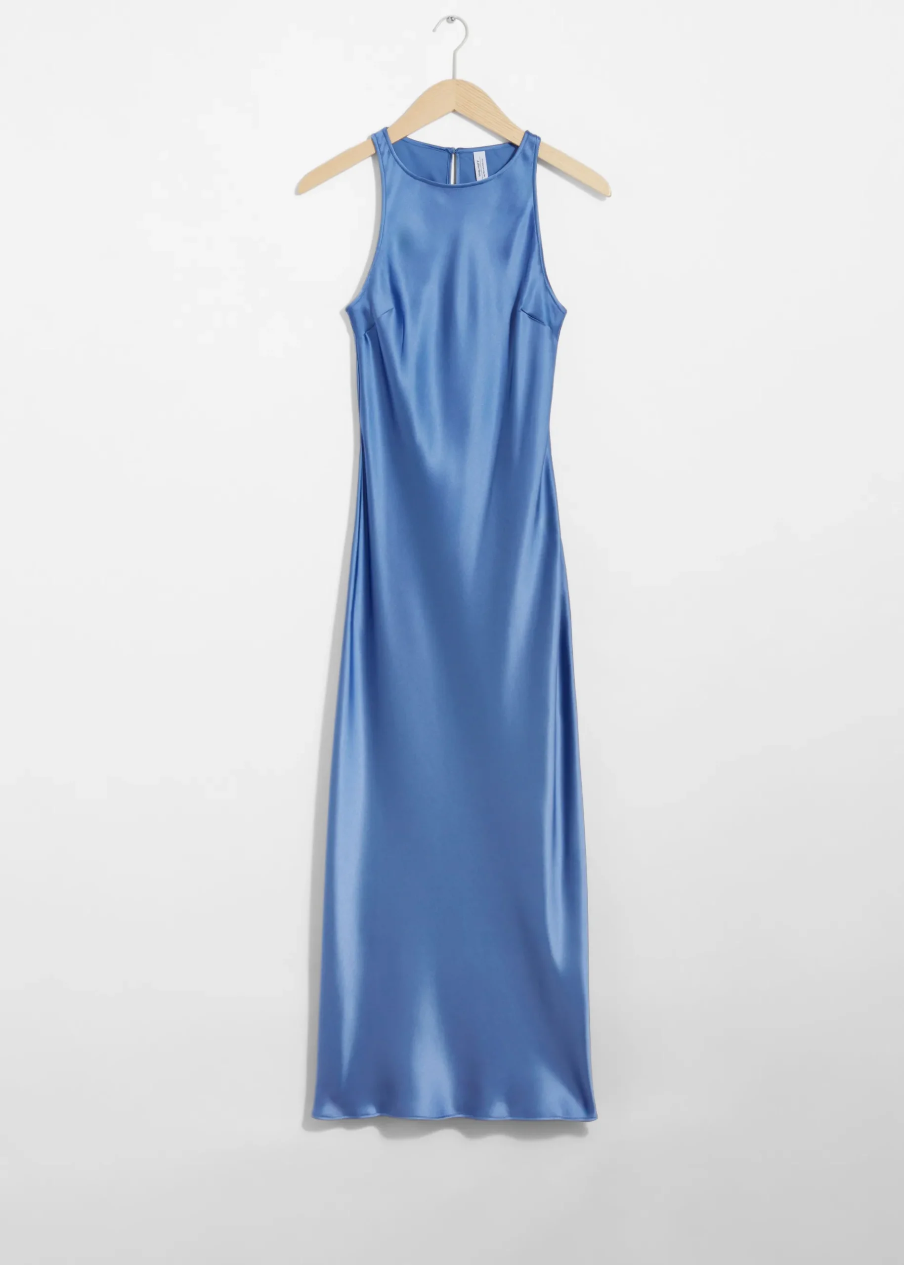 & Other Stories Schmales Midikleid aus Satin