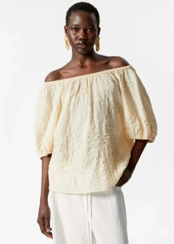 & Other Stories Schulterfreie Bluse