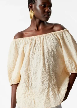 & Other Stories Schulterfreie Bluse