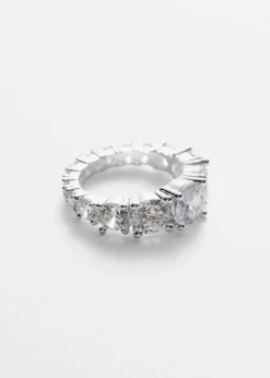 & Other Stories farbener Ring mit Kristallsteinen