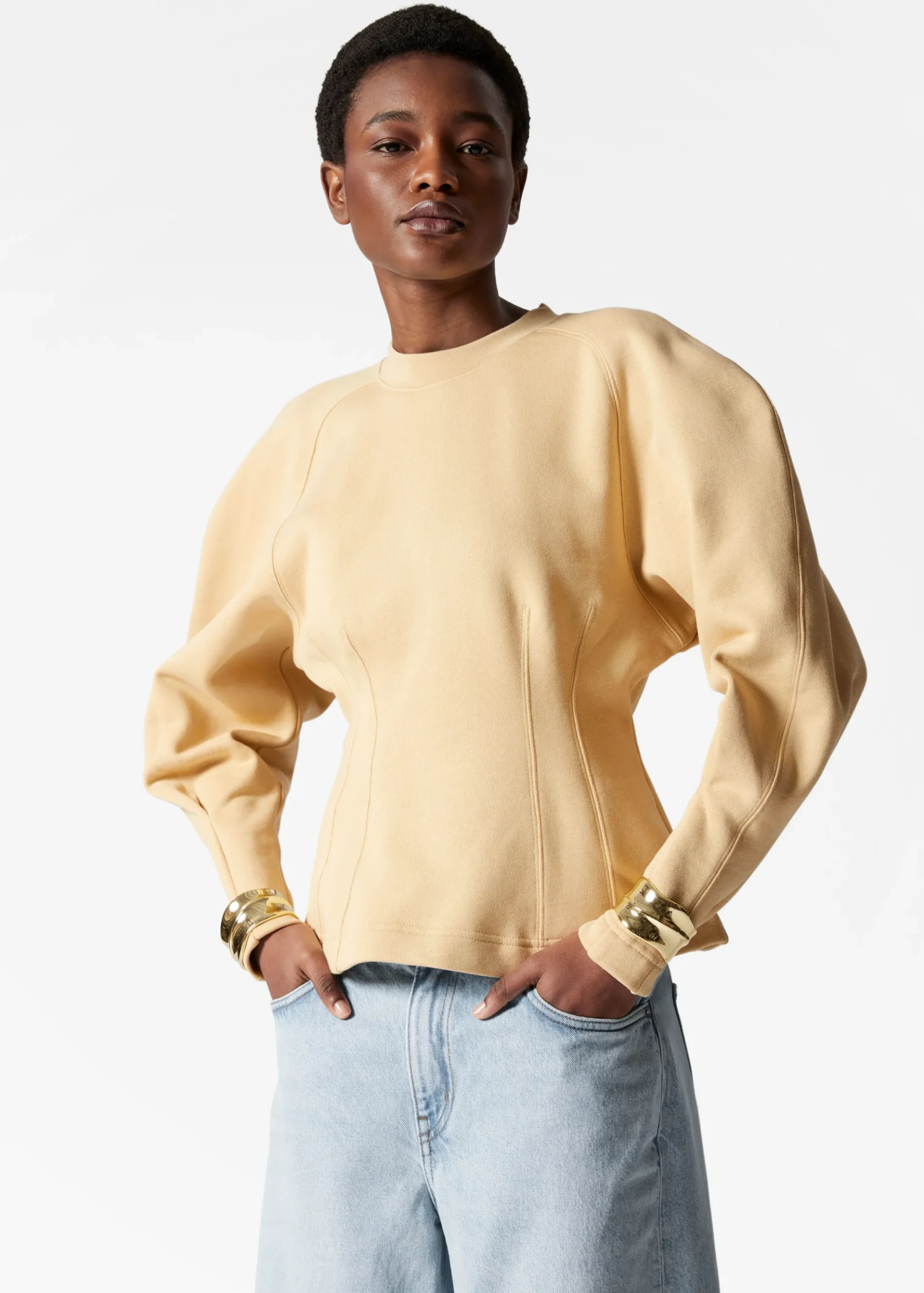 & Other Stories Skulpturaler Pullover