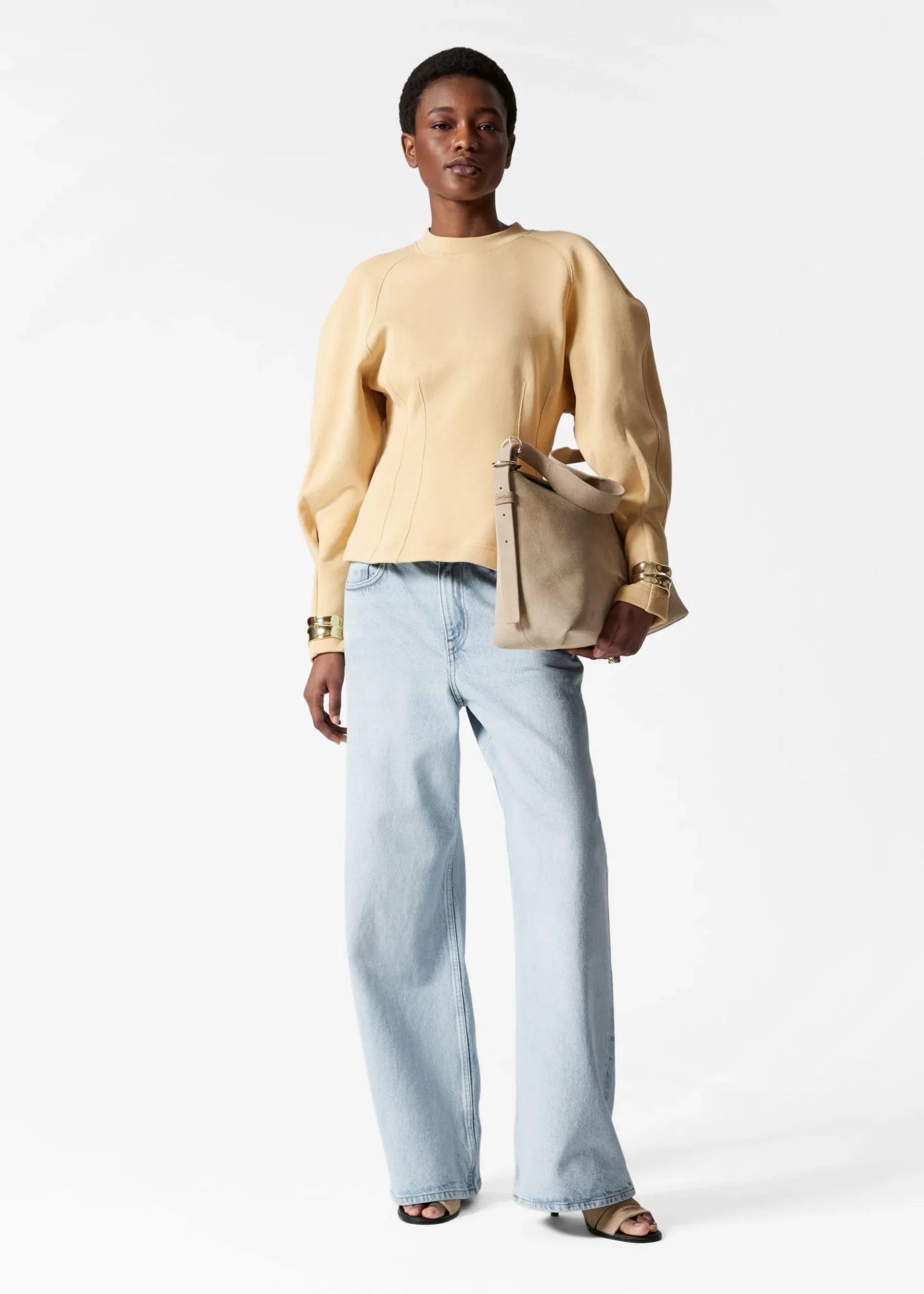 & Other Stories Skulpturaler Pullover