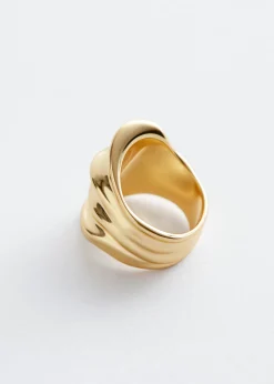 & Other Stories Skulpturaler Ring in Wellenform