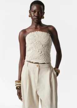 & Other Stories Skulpturales Bandeau-Top