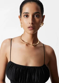 & Other Stories Skulpturierte Choker-Halskette