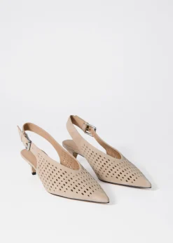 & Other Stories Slingback-Pumps aus Leder