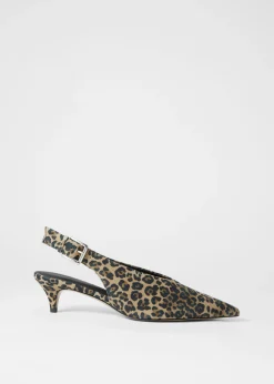 & Other Stories Slingback-Pumps aus Leder