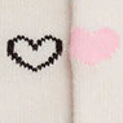 & Other Stories Socken mit Herzmotiv, 2er-Pack