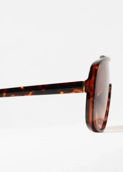 & Other Stories Sonnenbrille im Piloten-Stil