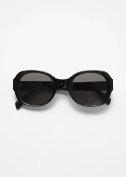 & Other Stories Sonnenbrille mit markantem, rundem Rahmen