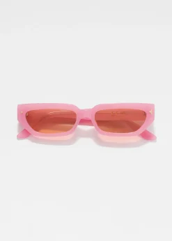 & Other Stories Sonnenbrille mit schmalem Rahmen aus Acetat