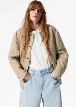 & Other Stories Steppjacke mit Stehkragen