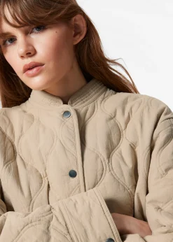 & Other Stories Steppjacke mit Stehkragen