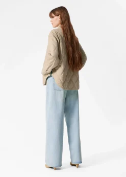 & Other Stories Steppjacke mit Stehkragen
