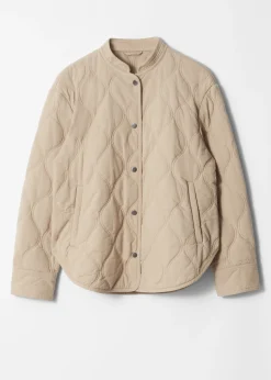 & Other Stories Steppjacke mit Stehkragen