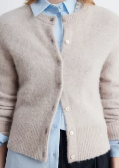 & Other Stories Strickjacke aus Alpaka-Mix