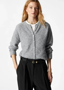 & Other Stories Strickjacke aus Alpaka-Mix