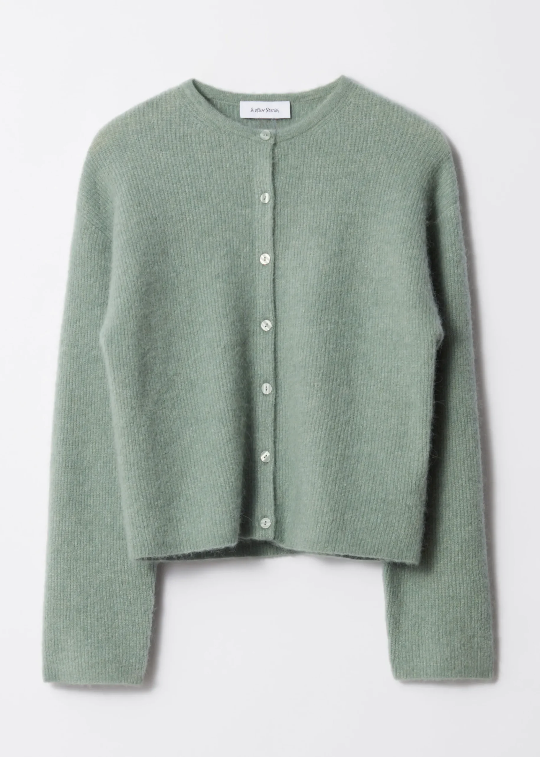 & Other Stories Strickjacke aus Alpaka-Mix