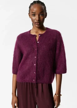 & Other Stories Strickjacke aus Mohair-Mix