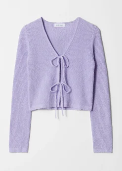& Other Stories Strickjacke mit Bindedetail