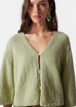 & Other Stories Strickjacke mit kurzen Ärmeln