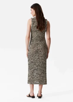 & Other Stories Strickkleid in Midi-Länge